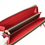 LOUIS VUITTON ルイヴィトン ダミエ ポルトフォイユ クレマンス ブラウン/スリーズ N60534 ユニセックス ダミエキャンバス 長財布 ABランク 中古 銀蔵