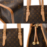 LOUIS VUITTON ルイヴィトン モノグラム ポパンクールオ ブラウン M40007 レディース モノグラムキャンバス ハンドバッグ Aランク 中古 銀蔵