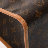 LOUIS VUITTON ルイヴィトン モノグラム ポパンクールオ ブラウン M40007 レディース モノグラムキャンバス ハンドバッグ Aランク 中古 銀蔵