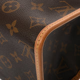 LOUIS VUITTON ルイヴィトン モノグラム ポパンクールオ ブラウン M40007 レディース モノグラムキャンバス ハンドバッグ Aランク 中古 銀蔵