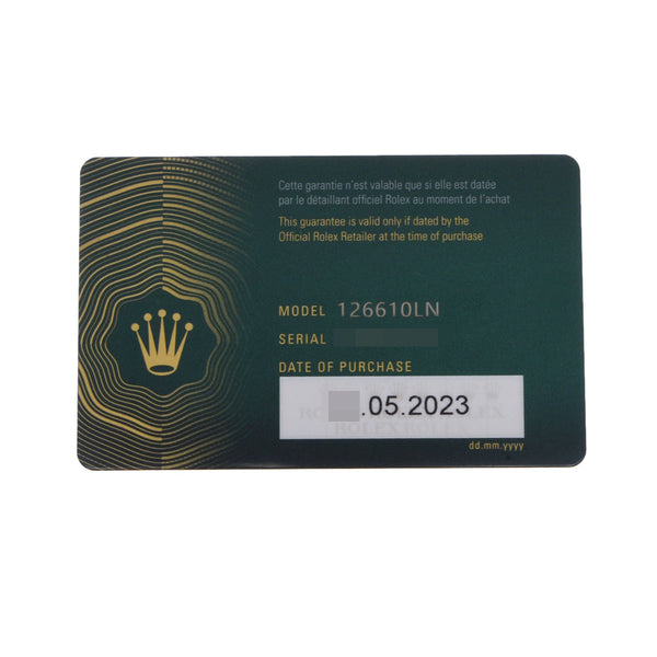 ロレックス サブマリーナ 126610LN ランダム番 黒 メンズ 腕時計 自動巻き 銀蔵