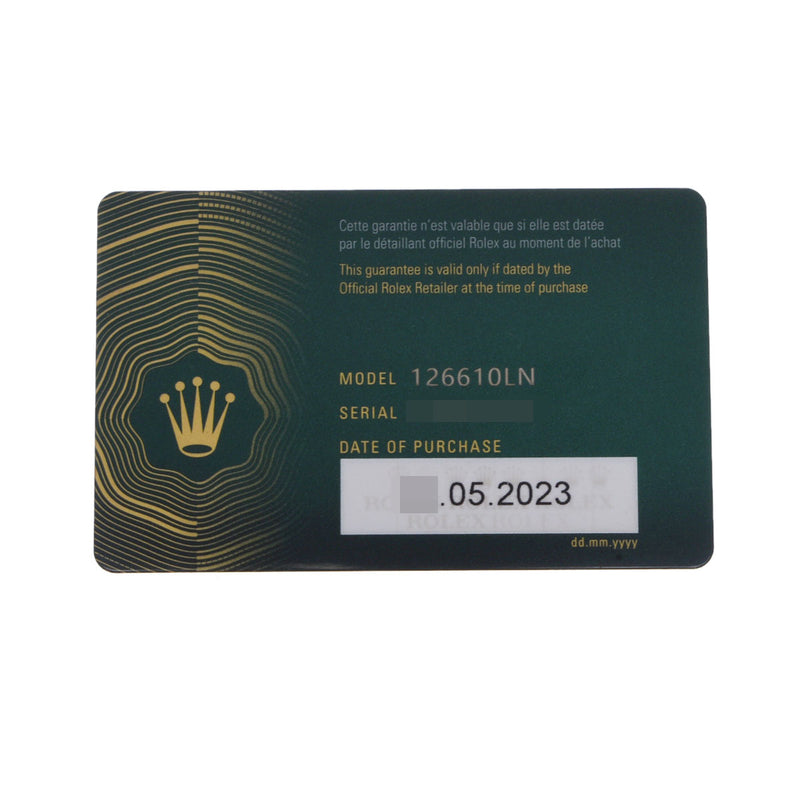 ロレックス サブマリーナ 126610LN ランダム番 黒 メンズ 腕時計 自動巻き 銀蔵