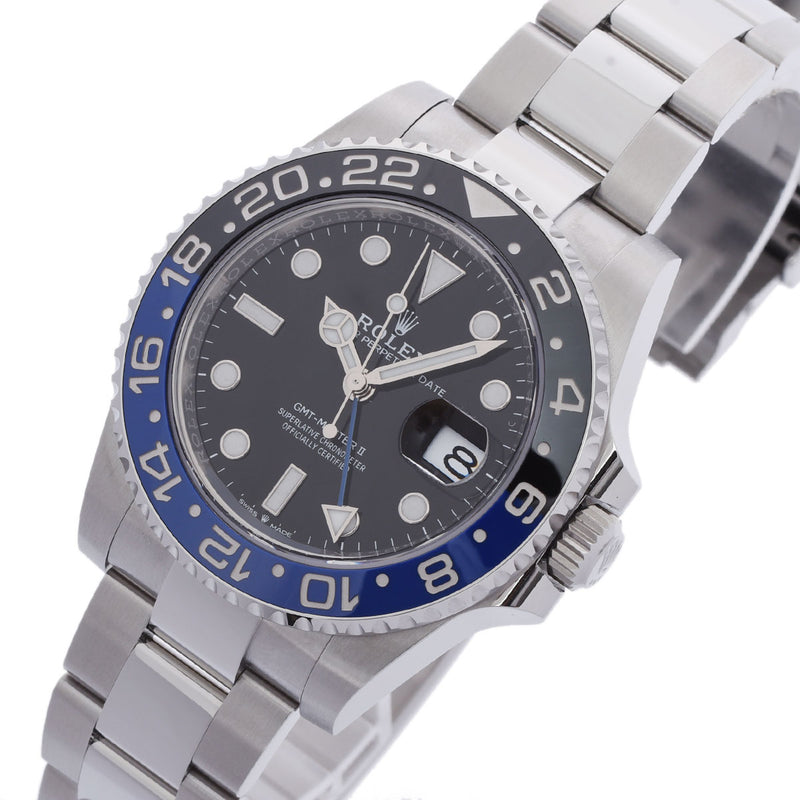 ロレックス GMTマスター2 黒/青ベゼル 126710BLNR 8桁 ランダム番 黒 メンズ 腕時計 自動巻き 銀蔵