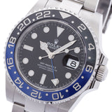 ロレックス GMTマスター2 黒/青ベゼル 126710BLNR 8桁 ランダム番 黒 メンズ 腕時計 自動巻き 銀蔵