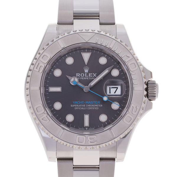 ロレックス ヨットマスター40 126622 8桁 ランダム番 スレート メンズ 腕時計 自動巻き 銀蔵