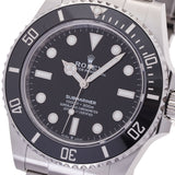 ロレックス サブマリーナ 124060 8桁 ランダム番 ブラック メンズ 腕時計 自動巻き 銀蔵