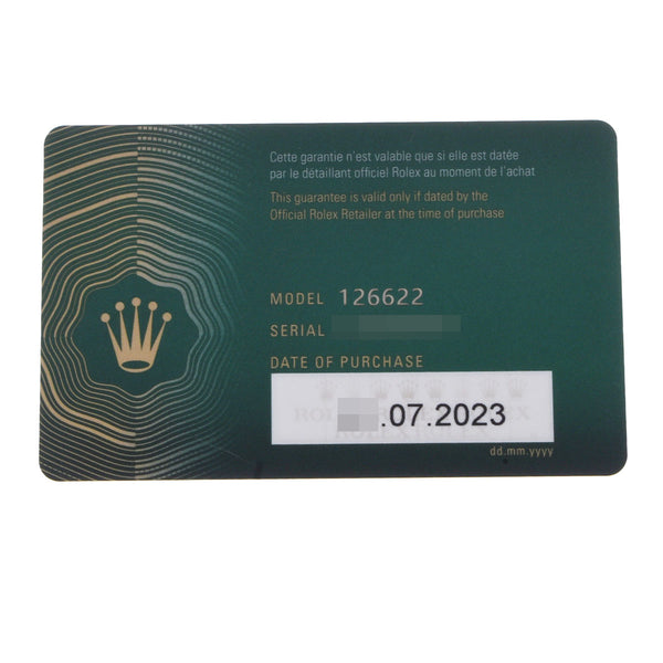 ロレックス ヨットマスター40 126622 ランダム番 青 メンズ 腕時計 自動巻き 銀蔵