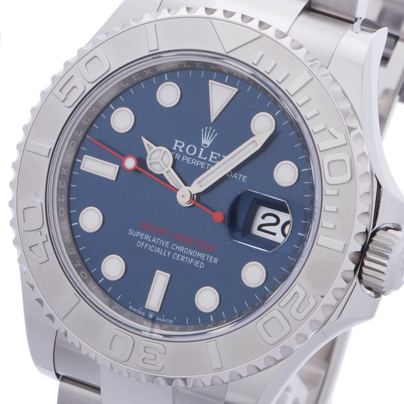 ロレックス ヨットマスター40 126622 ランダム番 青 メンズ 腕時計 自動巻き 銀蔵