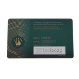 ロレックス エクスプローラー1 124273 ランダム番 ブラック メンズ 腕時計 自動巻き 中古 銀蔵