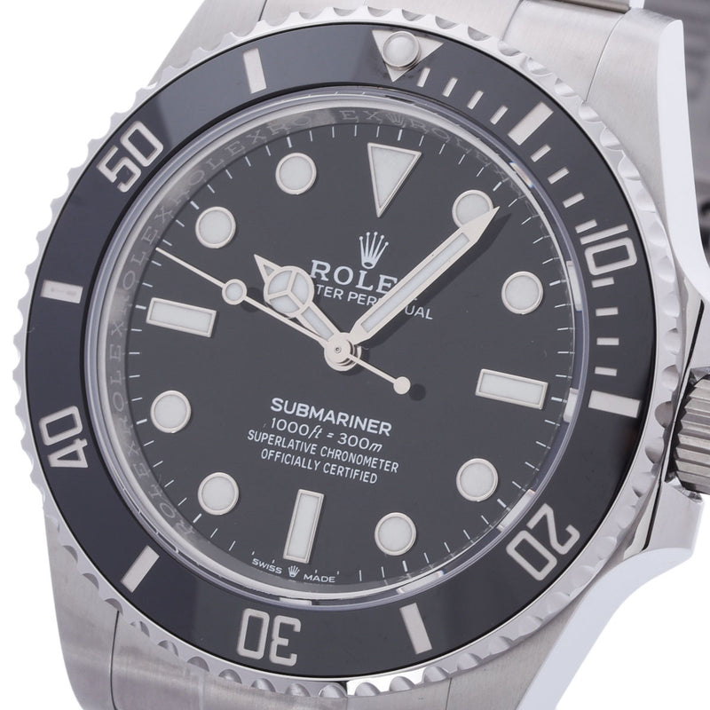 ロレックス サブマリーナ 124060 8桁 ランダム番 ブラック メンズ 腕時計 自動巻き 銀蔵