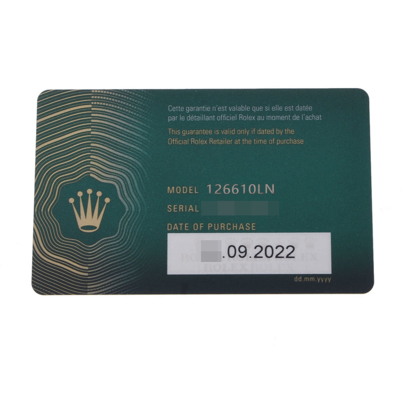 ロレックス サブマリーナ 126610LN 8桁 ランダム番 メンズ 腕時計 自動巻き 中古 銀蔵