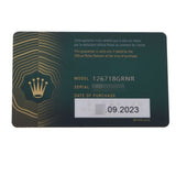 ロレックス GMTマスター2 126718GRNR 8桁 ランダム番 メンズ 腕時計 自動巻き 銀蔵