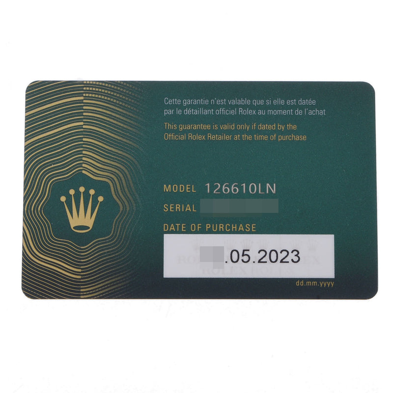 ロレックス サブマリーナ 126610LN ランダム番 メンズ 腕時計 自動巻き 銀蔵