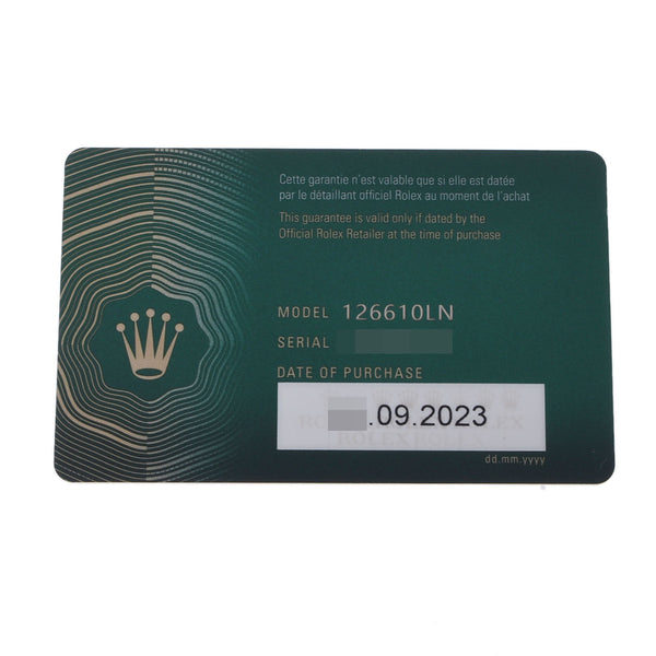 ロレックス サブマリーナ 126610LN 8桁 ランダム番 メンズ 腕時計 自動巻き 銀蔵