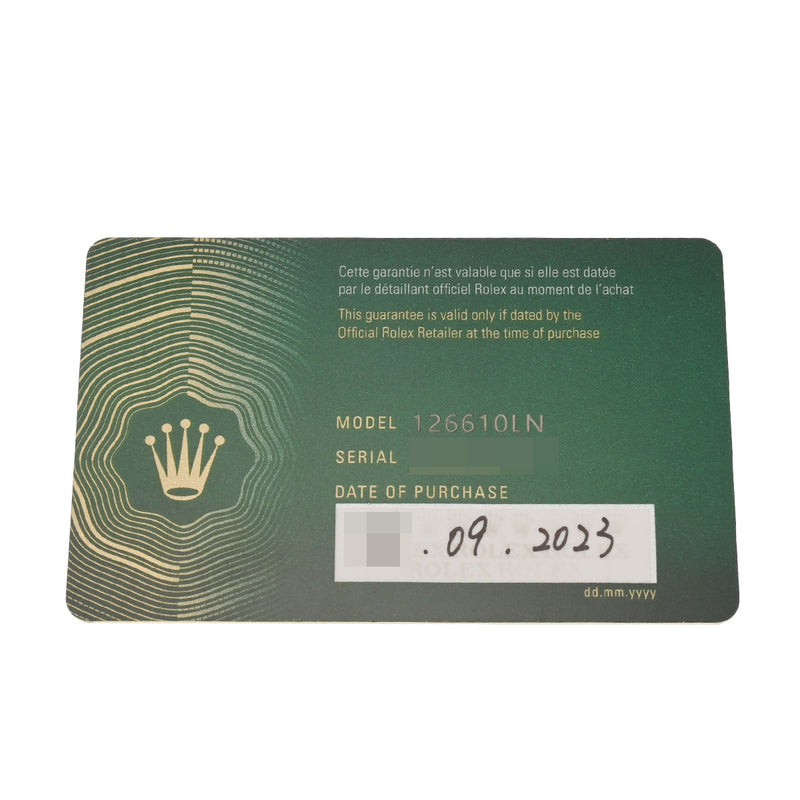 ロレックス サブマリーナ 126610LN ランダム番 メンズ 腕時計 自動巻き 銀蔵