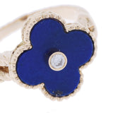 VAN CLEEF & ARPELS ヴァンクリーフ＆アーペル ヴィンテージアルハンブラ 10.5号 レディース K18イエローゴールド リング・指輪 Aランク 中古 銀蔵