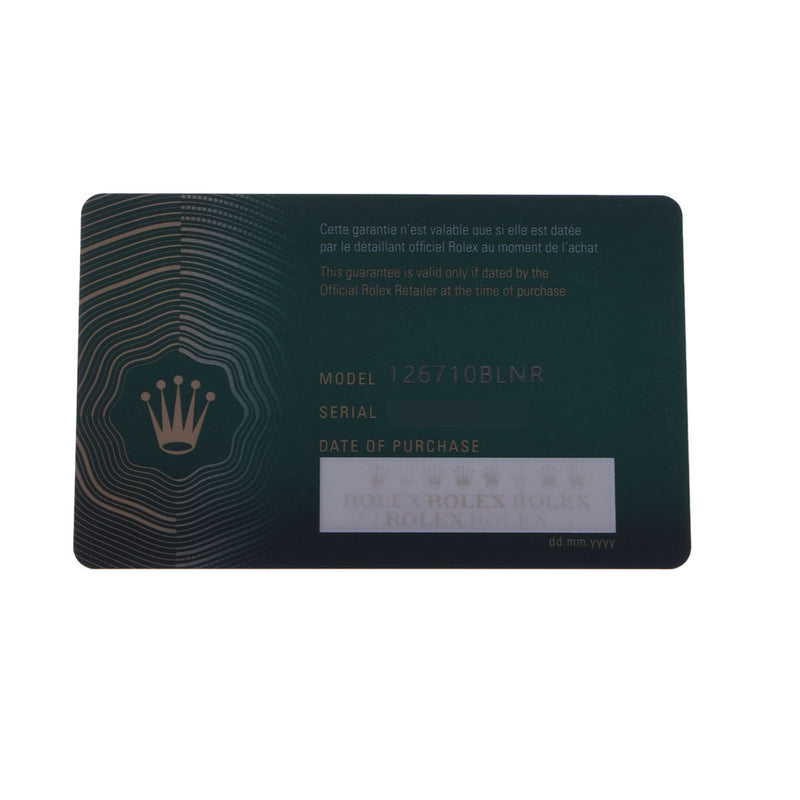 ロレックス GMTマスター2 126710BLNR 8桁 ランダム番 ブラック メンズ 腕時計 自動巻き 銀蔵