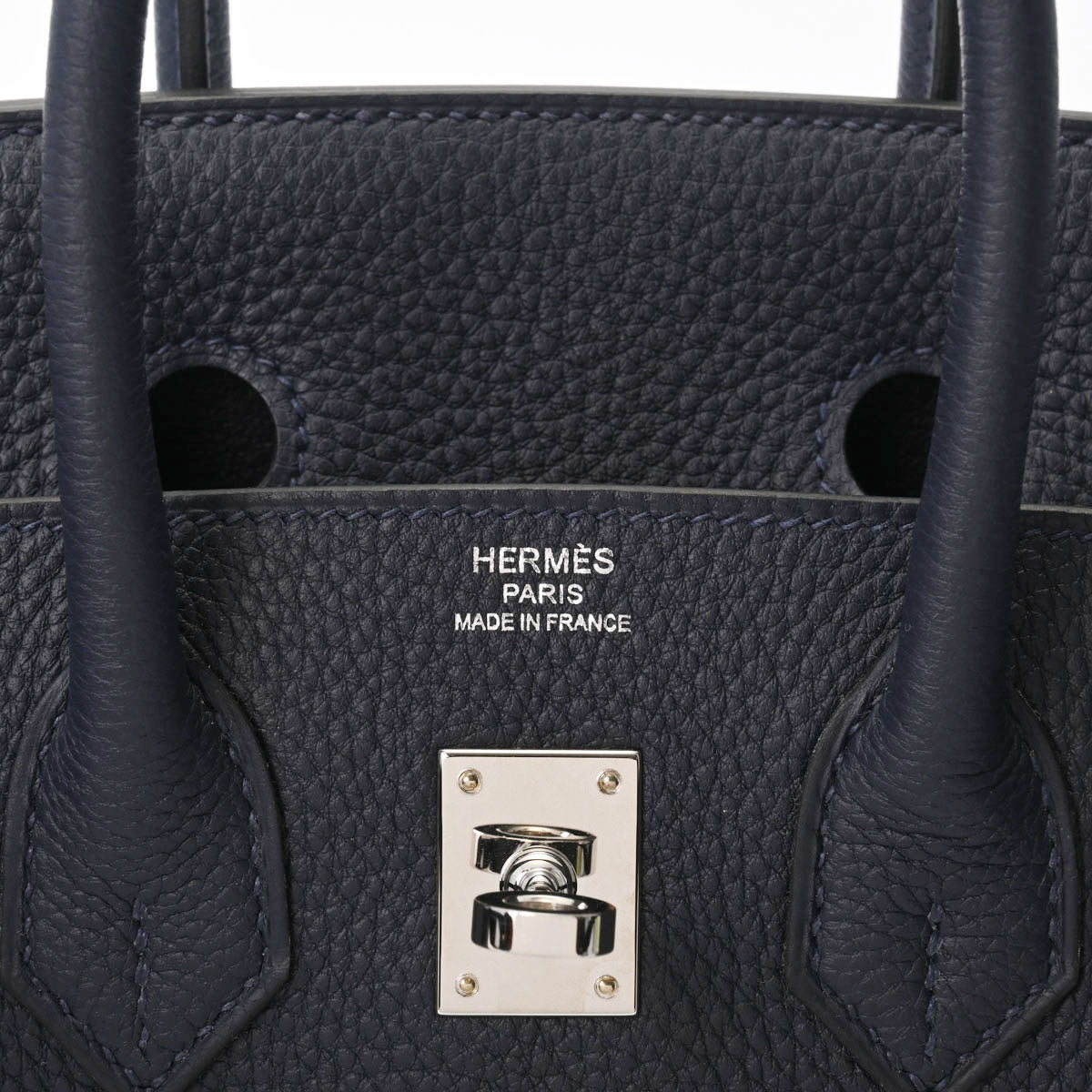 エルメスバーキン25 ブルーニュイ パラジウム金具 Z刻印(2021