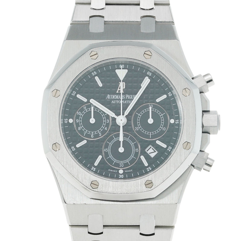 AUDEMARS PIGUET オーデマピゲ ロイヤルオーク クロノ 26300ST.00.1110 メンズ SS 腕時計 自動巻き ネイビー文字盤 Aランク 中古 銀蔵