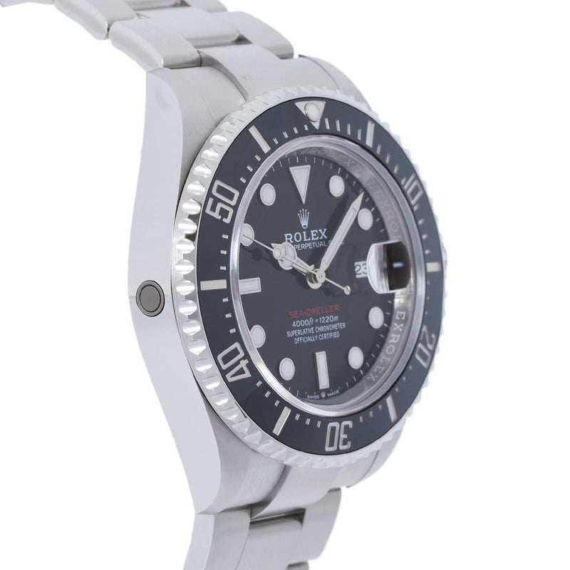 ロレックス シードゥエラー 126600 8桁ランダム番 黒 メンズ 腕時計 自動巻き 銀蔵