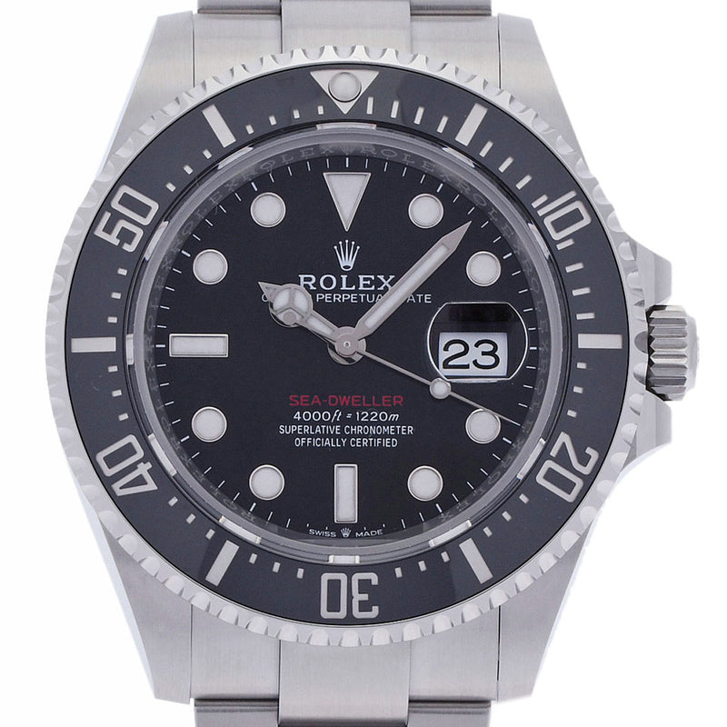 ロレックス シードゥエラー 126600 8桁ランダム番 黒 メンズ 腕時計 自動巻き 銀蔵