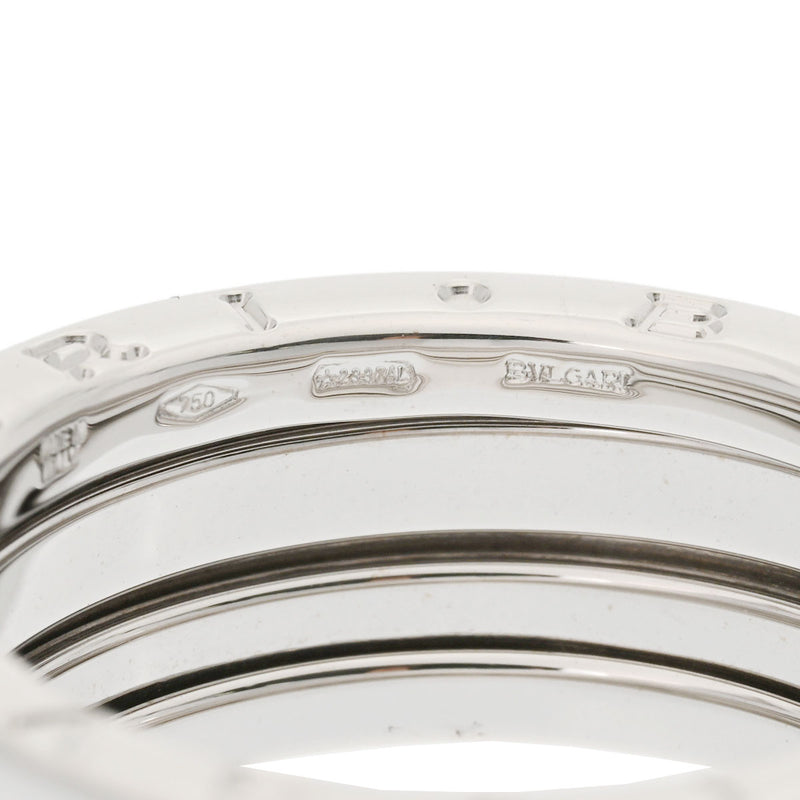 BVLGARI ブルガリ B-ZERO1 #55 15号 レディース K18ホワイトゴールド WG リング・指輪 Aランク 中古 銀蔵