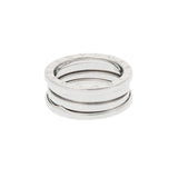 BVLGARI ブルガリ B-ZERO1 #55 15号 レディース K18ホワイトゴールド WG リング・指輪 Aランク 中古 銀蔵