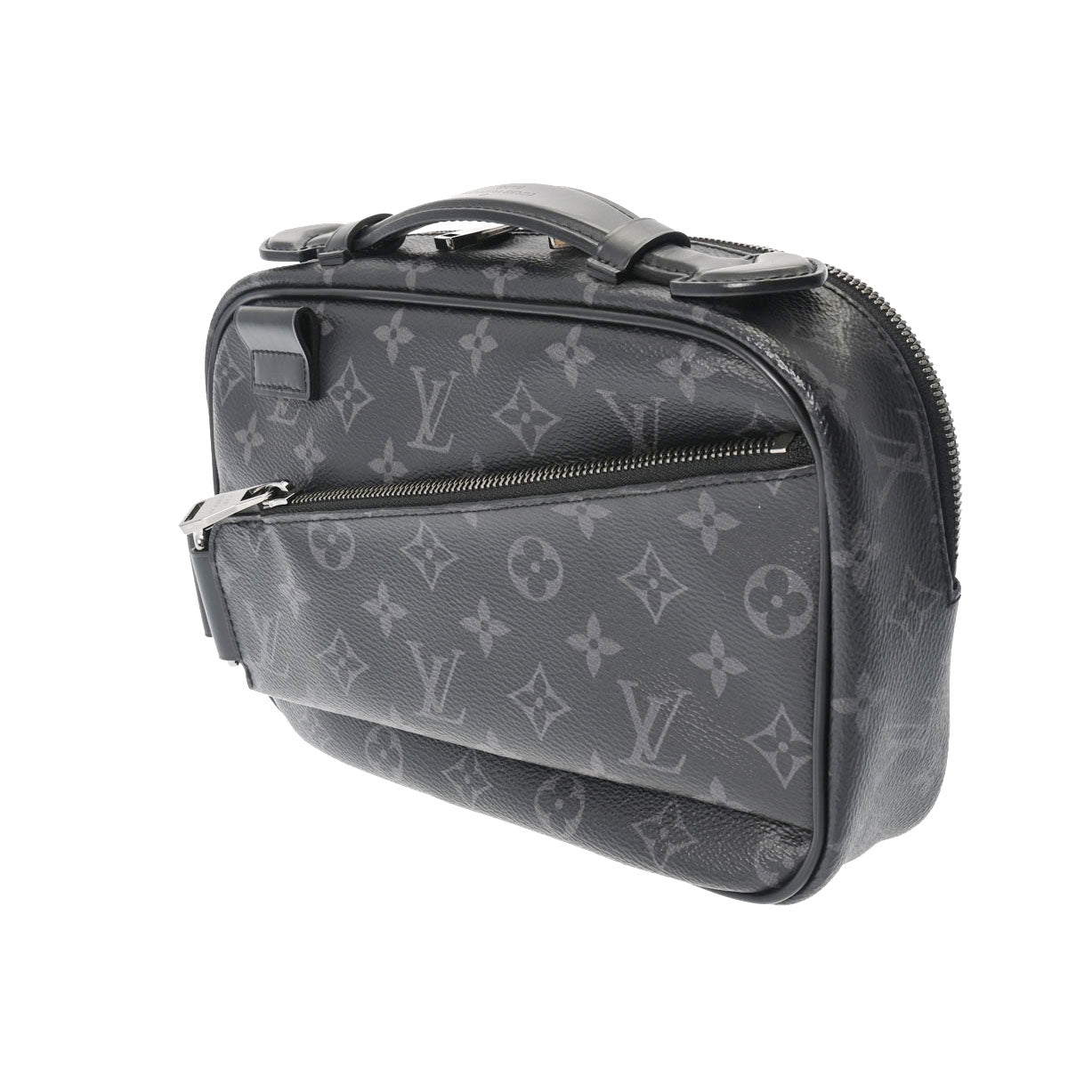 ルイヴィトンバムバッグ 43019 黒/グレー メンズ モノグラムキャンバス ボディバッグ M42906 LOUIS VUITTON 中古 –  銀蔵オンライン