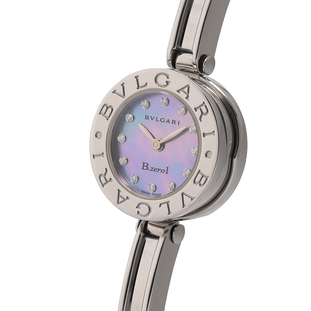 ブルガリB-ZERO1 バングルウォッチ 12Pダイヤ レディース 腕時計 BZ22S BVLGARI 中古 – 銀蔵オンライン