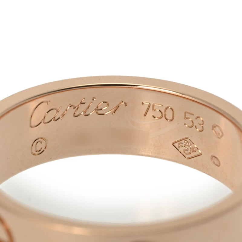 CARTIER カルティエ ラブリング #53 - 12.5号 レディース K18ピンクゴールド リング・指輪 Aランク 中古 銀蔵