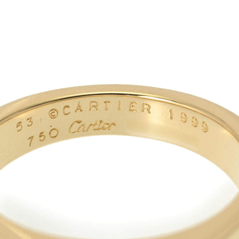 カルティエタンク シトリン #53 レディース K18イエローゴールド リング・指輪 12.5号 - CARTIER 中古 – 銀蔵オンライン