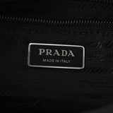 PRADA プラダ 黒 シルバー金具 1BC167 ユニセックス Reナイロン ショルダーバッグ Aランク 中古 銀蔵