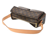 LOUIS VUITTON ルイヴィトン モノグラム ヴィバシテ MM ワンショルダー ブラウン M51164 レディース モノグラムキャンバス ショルダーバッグ Aランク 中古 銀蔵
