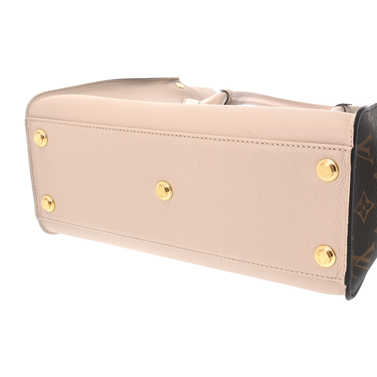 未使用品 LOUIS VUITTON ルイ・ヴィトン オンマイサイド MM M58485 カーフ グレージュ レディース 802000156872000-13_ceea82d8-