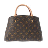 LOUIS VUITTON ルイヴィトン モノグラム モンテーニュ BB ブラウン M41055 レディース モノグラムキャンバス 2WAYバッグ Aランク 中古 銀蔵