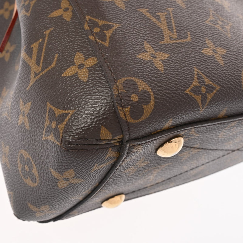 LOUIS VUITTON ルイヴィトン モノグラム モンテーニュ BB ブラウン M41055 レディース モノグラムキャンバス 2WAYバッグ Aランク 中古 銀蔵