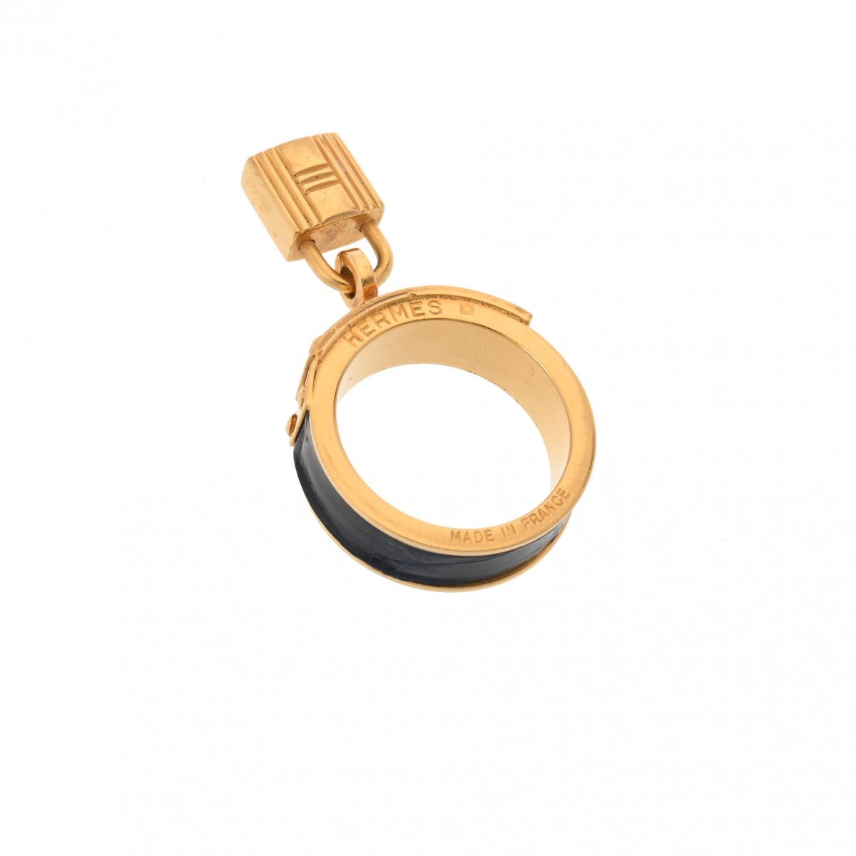超美品 HERMES スカーフリング ケリー ゴールド ブルー カデナ 金 楽天市場】質屋 スカーフリング HERMES エルメス ケリー カデナ