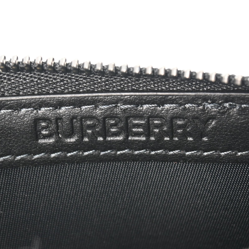 BURBERRY バーバリー グレー - ユニセックス レザー PVC コインケース 未使用 銀蔵