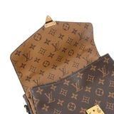 LOUIS VUITTON ルイヴィトン モノグラムリバース ポシェットメティス MM ブラウン M44876 レディース モノグラムリバース キャンバス 2WAYバッグ ABランク 中古 銀蔵