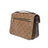 LOUIS VUITTON ルイヴィトン モノグラムリバース ポシェットメティス MM ブラウン M44876 レディース モノグラムリバース キャンバス 2WAYバッグ ABランク 中古 銀蔵