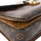 LOUIS VUITTON ルイヴィトン モノグラムリバース ポシェットメティス MM ブラウン M44876 レディース モノグラムリバース キャンバス 2WAYバッグ ABランク 中古 銀蔵