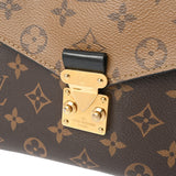 LOUIS VUITTON ルイヴィトン モノグラムリバース ポシェットメティス MM ブラウン M44876 レディース モノグラムリバース キャンバス 2WAYバッグ ABランク 中古 銀蔵