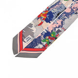 HERMES エルメス ツイリー グリ/ローズ/ヴェール 063463S レディース シルク100％ スカーフ Aランク 中古 銀蔵