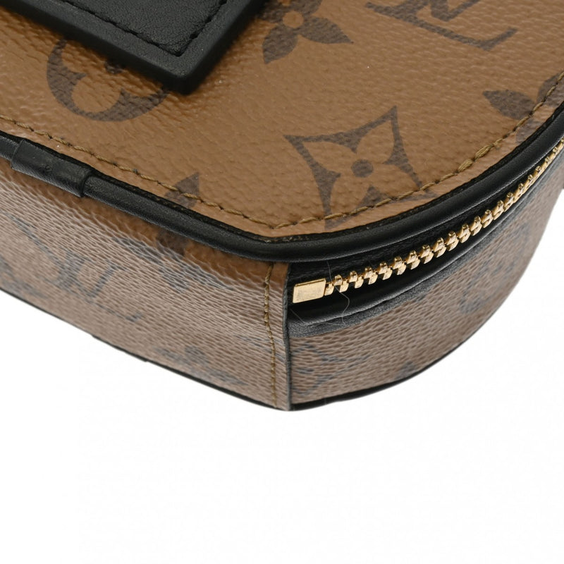 LOUIS VUITTON ルイヴィトン モノグラムリバース ミニポワットシャポー ブラウン M68577 レディース モノグラムキャンバス ショルダーバッグ ABランク 中古 銀蔵