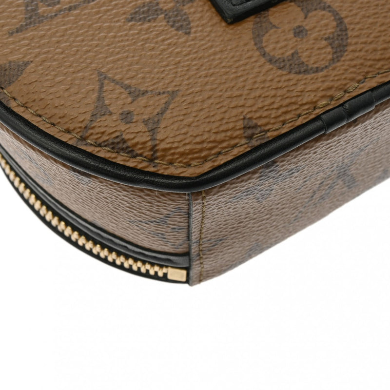 LOUIS VUITTON ルイヴィトン モノグラムリバース ミニポワットシャポー ブラウン M68577 レディース モノグラムキャンバス ショルダーバッグ ABランク 中古 銀蔵