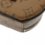LOUIS VUITTON ルイヴィトン モノグラムリバース ミニポワットシャポー ブラウン M68577 レディース モノグラムキャンバス ショルダーバッグ ABランク 中古 銀蔵