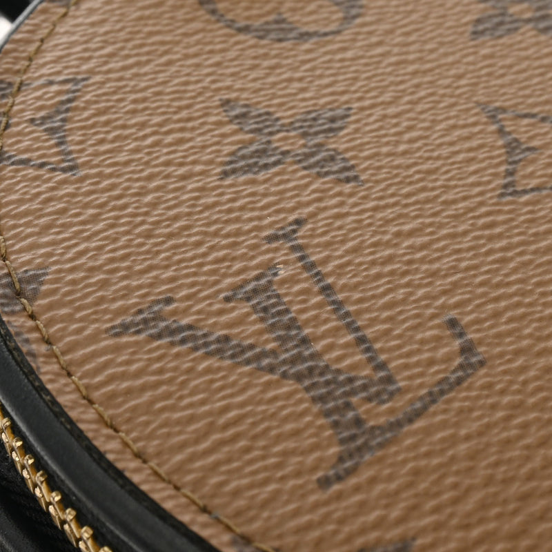 LOUIS VUITTON ルイヴィトン モノグラムリバース ミニポワットシャポー ブラウン M68577 レディース モノグラムキャンバス ショルダーバッグ ABランク 中古 銀蔵