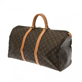 LOUIS VUITTON ルイヴィトン モノグラム キーポル 50 ブラウン M41426 ユニセックス モノグラムキャンバス ボストンバッグ Bランク 中古 銀蔵