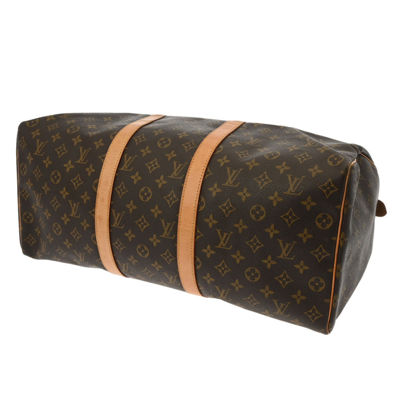 LOUIS VUITTON ルイヴィトン モノグラム キーポル 50 ブラウン M41426 ユニセックス モノグラムキャンバス ボストンバッグ Bランク 中古 銀蔵