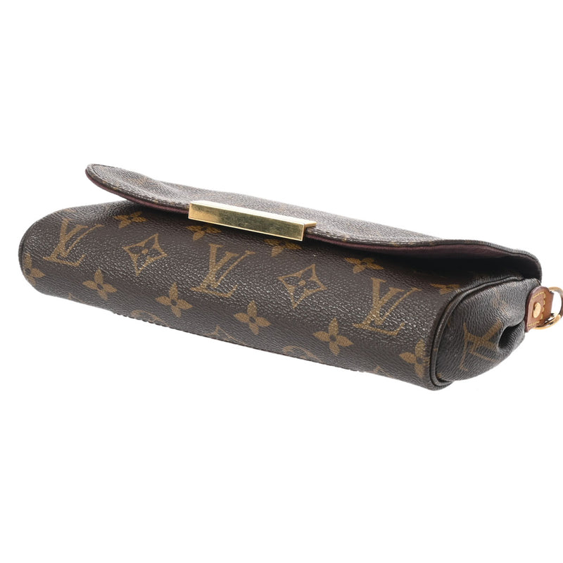 LOUIS VUITTON ルイヴィトン モノグラム フェイボリット PM 2WAY ブラウン M40717 レディース モノグラムキャンバス ショルダーバッグ Bランク 中古 銀蔵